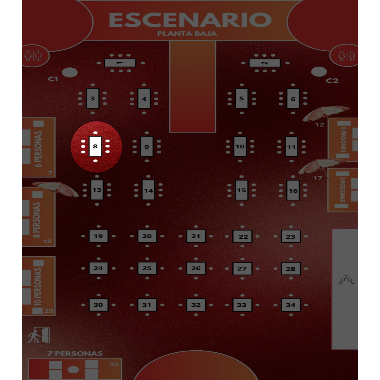 DESPECHADA, PERO SIEMPRE MAMI 💋 (Mesas )