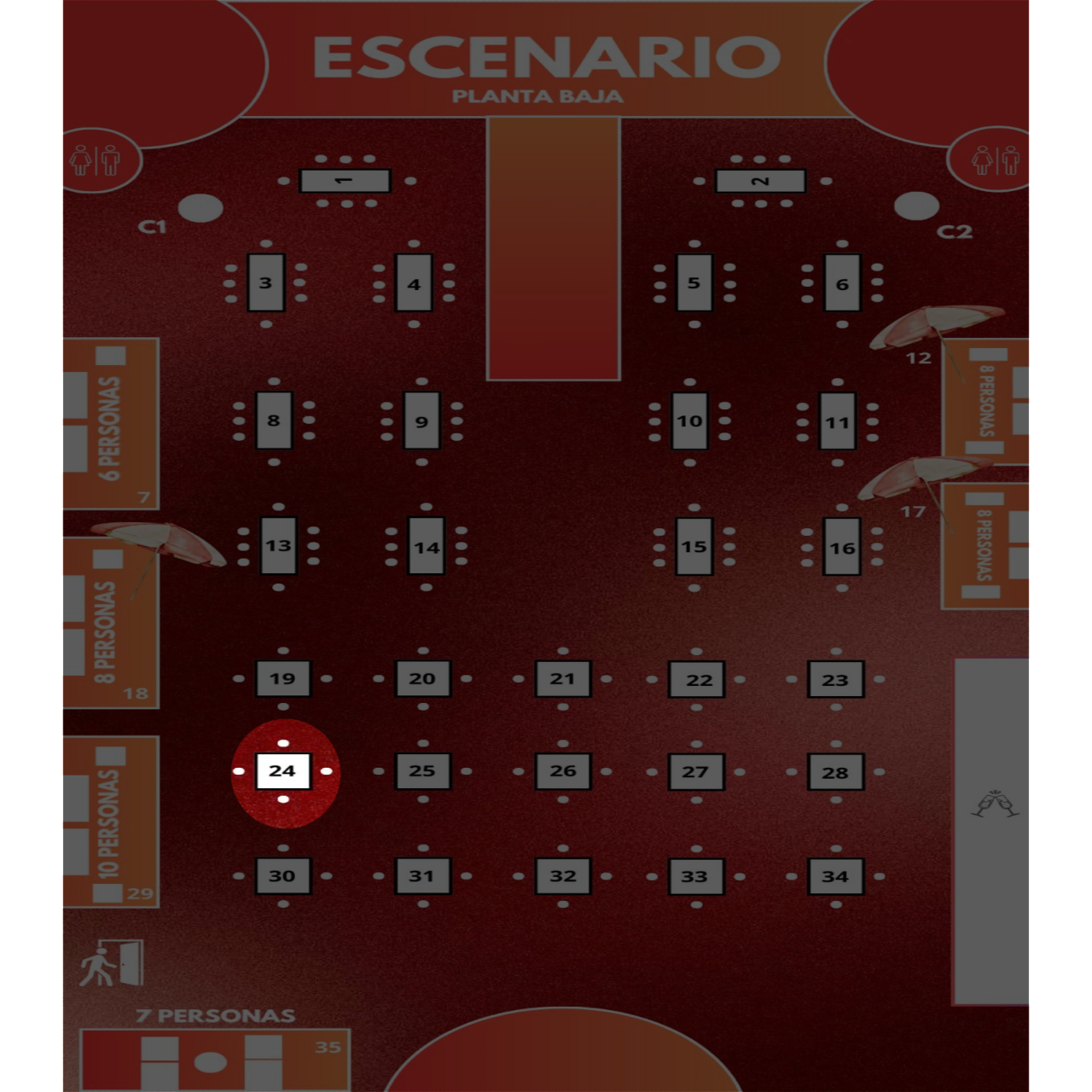 DESPECHADA, PERO SIEMPRE MAMI 💋 (Mesas )