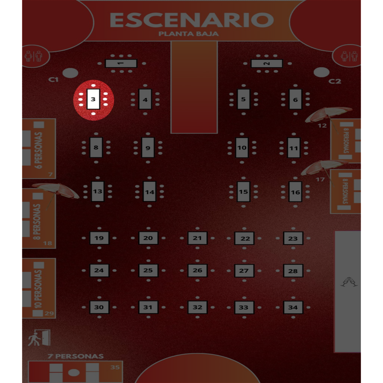 DESPECHADA, PERO SIEMPRE MAMI 💋 (Mesas )