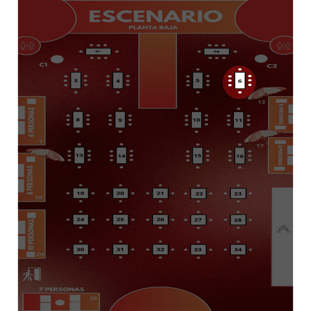 DESPECHADA, PERO SIEMPRE MAMI 💋 (Mesas )