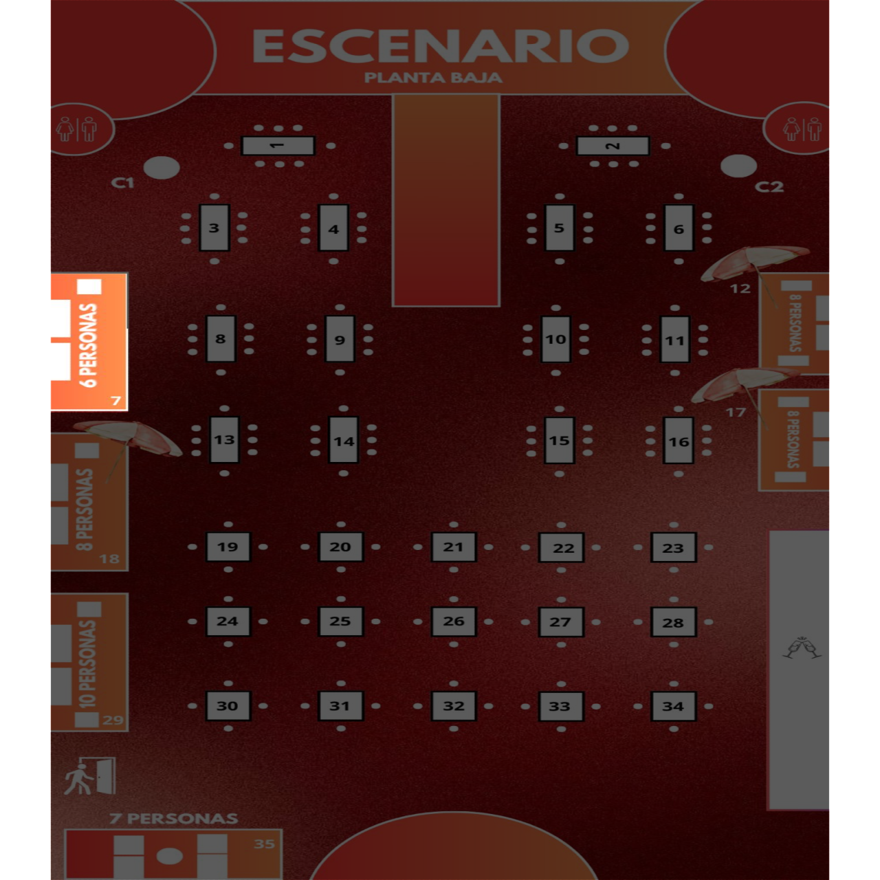 DESPECHADA, PERO SIEMPRE MAMI 💋 (Mesas )