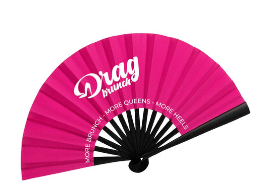 Drag Brunch Bamboo Fan