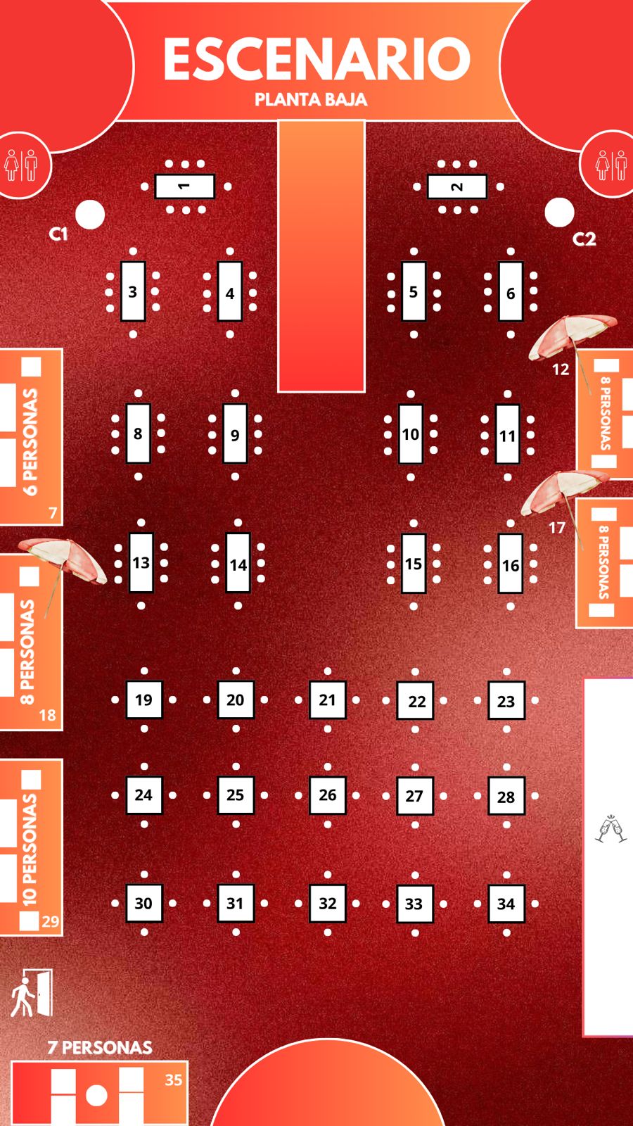 DESPECHADA, PERO SIEMPRE MAMI 💋 (Mesas )